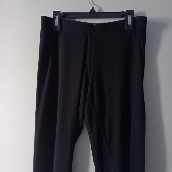 ICEBREAKER Black Stretch Wool Leggings S - Picture 3 of 6